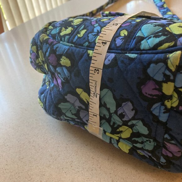 Vera Bradley Weekender & Crossbody Bag Set -- Indigo Pop Pattern - Picture 12 of 16